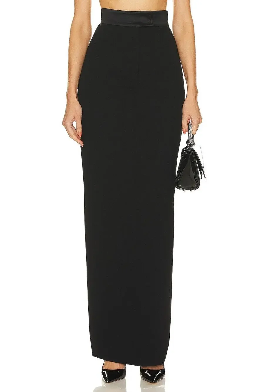 SAU LEE Indya Midi Skirt - 2 - Black